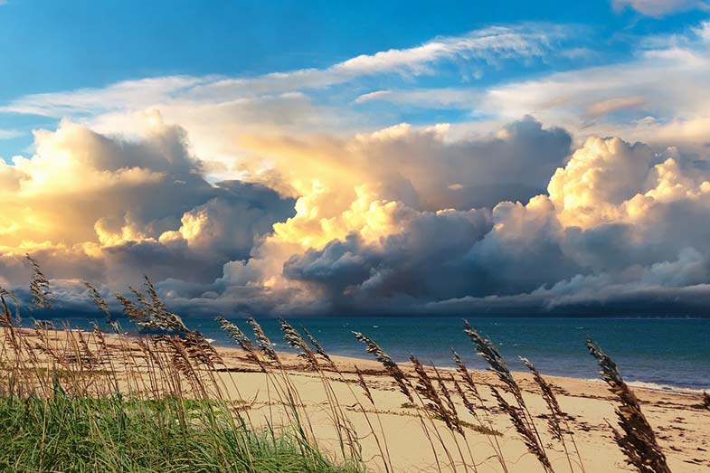 Peaceful Sunset at Vero Beach, Florida