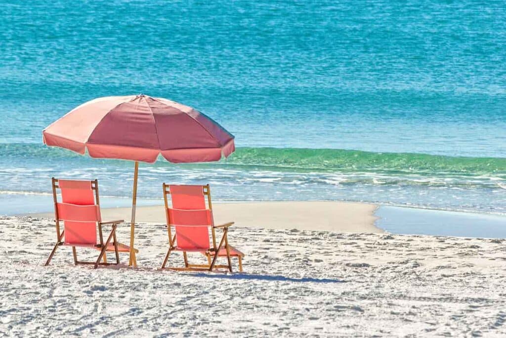 Destin, Florida, Beach Chairs