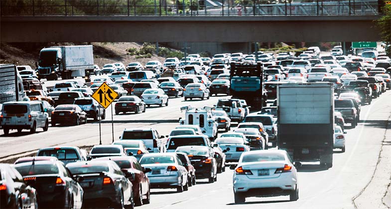 Highway Traffic, Phoenix, Arizona
