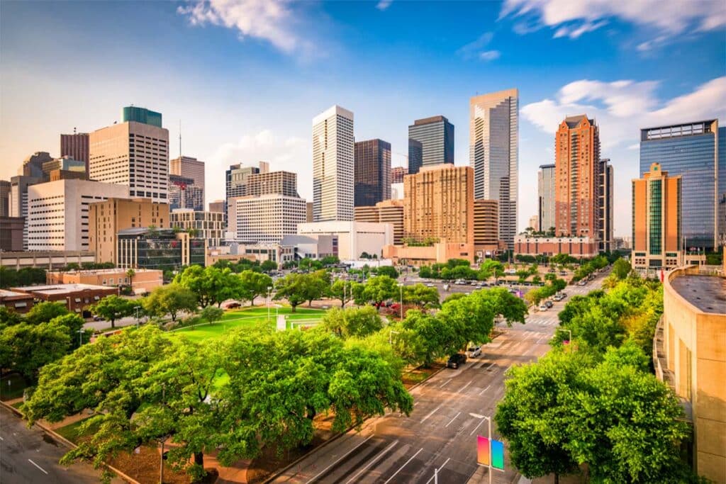 Houston, Texas, USA, Skyline